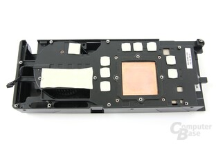 GeForce GTX 680 Kühlerrückseite
