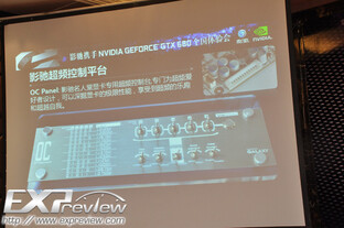 OC-Panel für die Galaxy GTX 680 HOF
