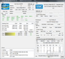 Acer Timeline Ultra M3 unter Last