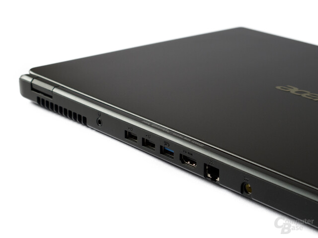 Acer Timeline Ultra M3: Anschlüsse hinten