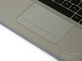 Sehr glattes Touchpad