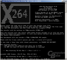 x264 HD Benchmark