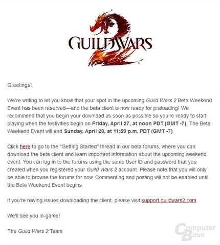 Guild Warsbeta on Guild Wars 2    Startet In Vermutlich Letzte Testphase   25 04 2012