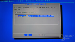 OpenELEC auf der Zbox nano XS AD11 Plus OpenELEC auf der Zbox nano XS AD11 Plus