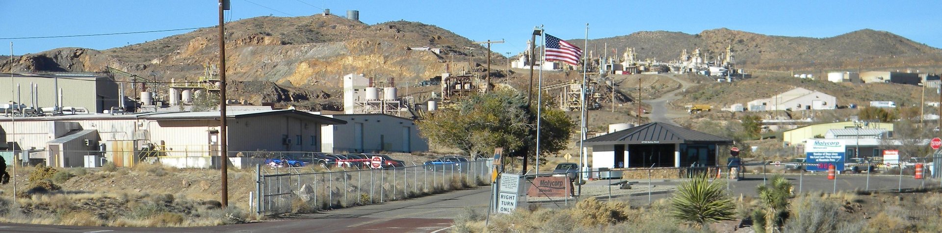 Mountain-Pass-Mine in den Vereinigten Staaten