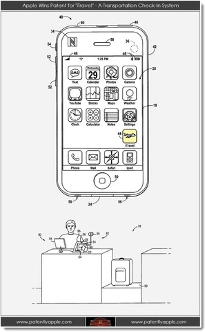 Patentbeschreibung von Apple