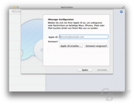 iMessages in OS X 10.8 Mountain Lion