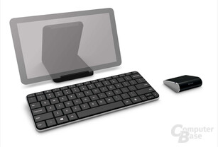 Microsoft-Wedge-Mobile-Keyboard-Abdeckung als Tablet-Ständer