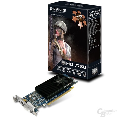 Sapphire Radeon HD 7750 Low-Profile