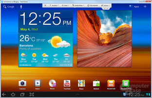 Teamviewer auf dem Galaxy Tab 10.1