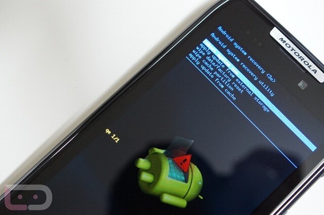 Motorola Root Check (Eintrag neben dem Android-Roboter)