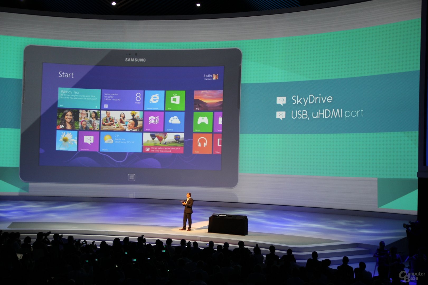Samsung-Vorstellungen für Windows 8