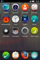 Firefox OS: Homescreen