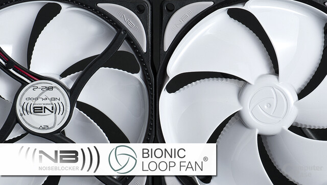 Bionische eLoop-Lüfter von Noiseblocker
