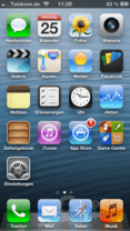 Größeres Display mit Platz für mehr Icons