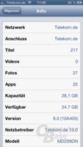Modellinformationen