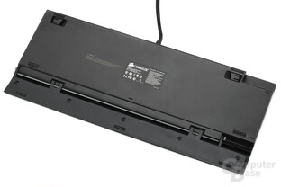 Corsair K90 – Rückseite