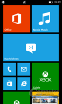 Nokia Lumia 820 Oberfläche