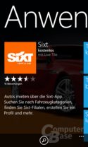 Nokia Lumia 820 Oberfläche