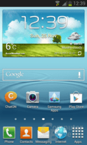 Samsung Galaxy S III mini Oberfläche