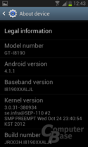 Samsung Galaxy S III mini Oberfläche Samsung Galaxy S III mini Oberfläche