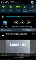 Samsung Galaxy S III mini Oberfläche