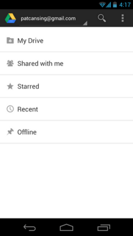 Google Drive für Android