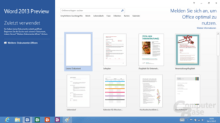 Word 2013 für Windows RT Word 2013 für Windows RT