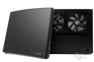 Fractal Design Node 304 – Frontverkleidung entfernt Fractal Design Node 304 – Frontverkleidung entfernt