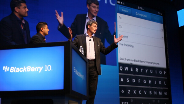 BlackBerry CEO Thorsten Heins