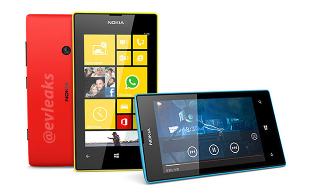 Angebliche Bilder des Nokia Lumia 520