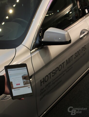 Telekom LTE-Hotspots in BMWs bei Sixt