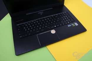 Großes, genaues Touchpad