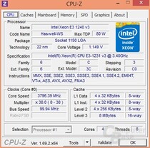 Voller Turbo von 3.800 MHz bei Last auf einem Kern