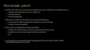 What Is Microcode Patch