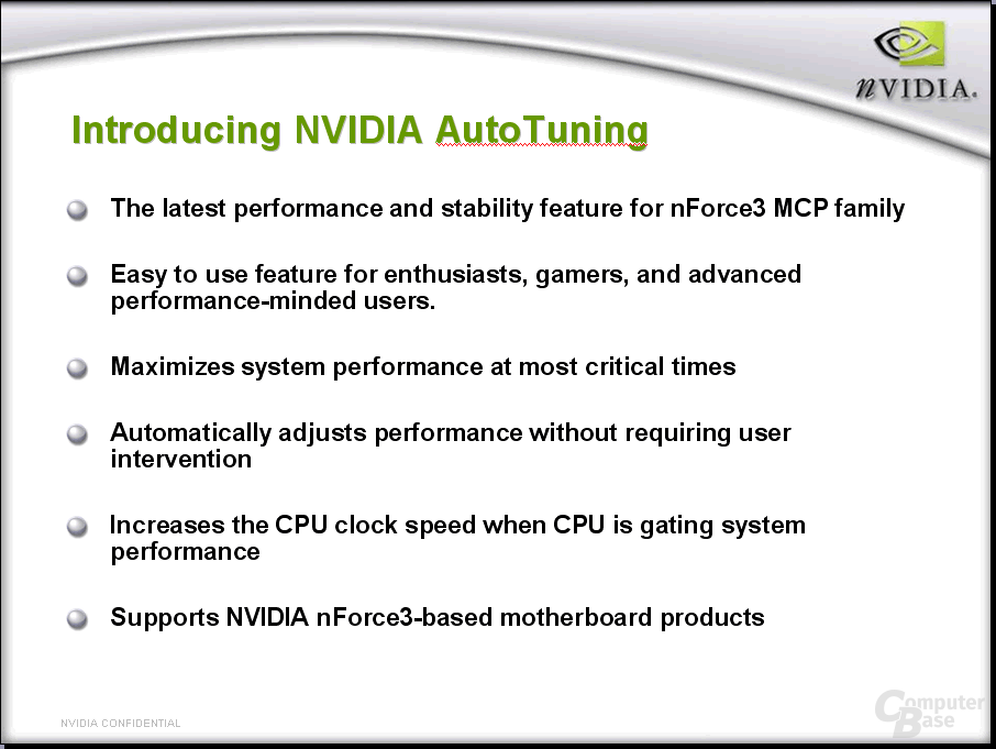 nVidia Auto Tuning