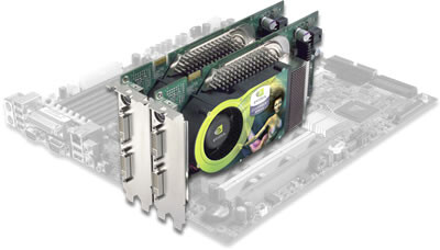 nVidias Tandem auf Intel E7525 Mainboard