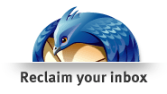 Mozilla Thunderbird Werbung: Reclaim Your Inbox