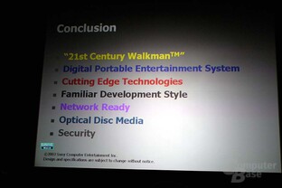 PSP Pressepräsentation