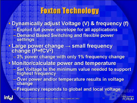 Intels Foxton-Technolgie