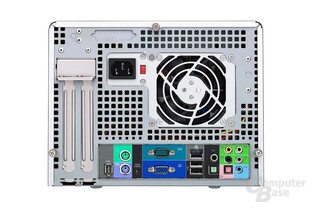 Shuttle XPC SB86i - Rückseite