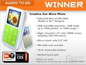 Creative Zen Micro Foto