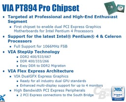 Features des PT894 Pro