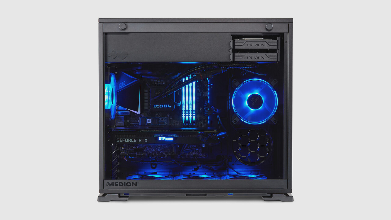 Medion Erazer Hunter X20: Eine GeForce RTX 3090 mit PC kostet bei Aldi 3.700 Euro