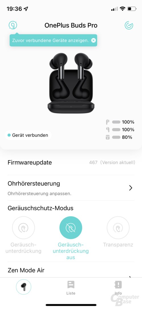 HeyMelody-App für die OnePlus Buds Pro