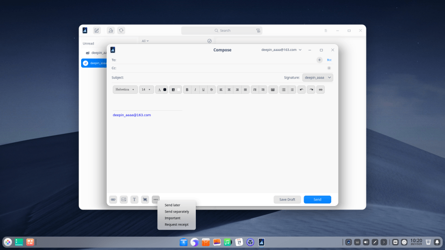 deepin – Mail