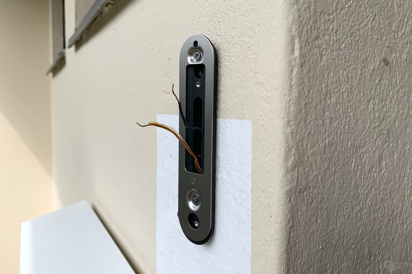 Montage der Google Nest Doorbell
