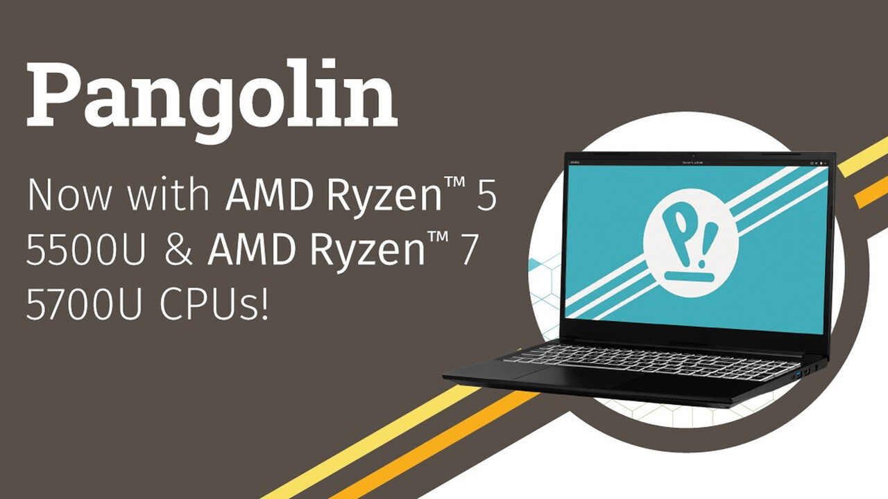 System76 Pangolin: Linux-Notebooks setzen auf AMD Ryzen 5000
