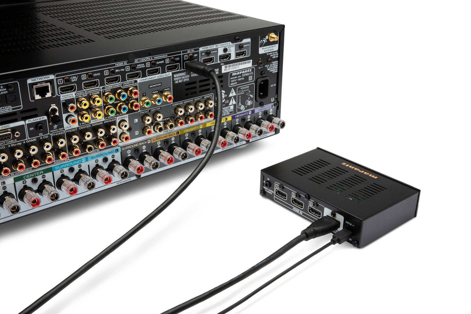 Denon AVS3 & Marantz VS3003 8KHDMISwitches mit drei Eingängen für