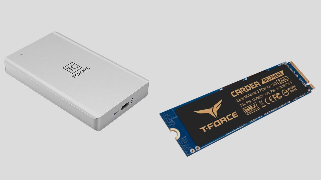 Team Group: Thunderbolt-SSD und PCIe-4.0-SSD mit PCIe-3.0-Speed
